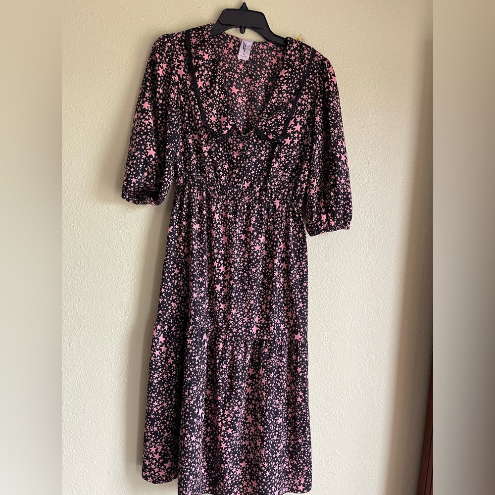 VIOLET ROMANCE DRESS